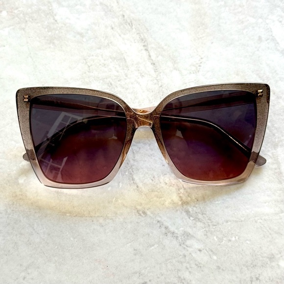 Jimmy Choo Sunglasses, Lessie/S KONFF, Glitter Frame - Picture 1 of 10
